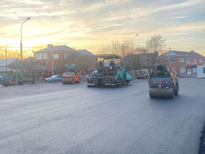 Парковка в п. Ильский